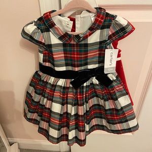 NWT carters dress 12m
